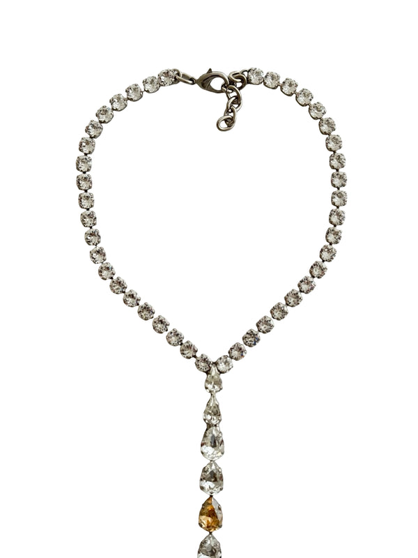 Dynasty Étoile - Celestial Champagne Crystal Necklace