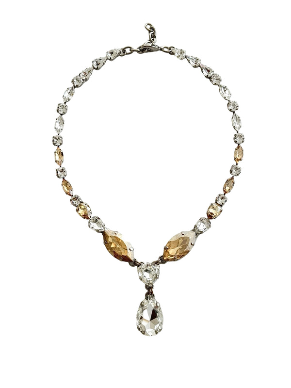 Dynasty Étoile - Imperial Crystal Champagne Necklace