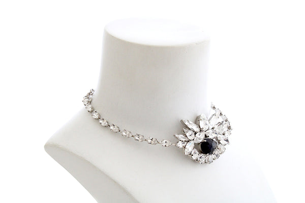 LUMIERE DYNASTY CRYSTAL EYE CHOKER