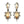 Load image into Gallery viewer, Dynasty Penelope Crystal Champagne Drop Earrings
