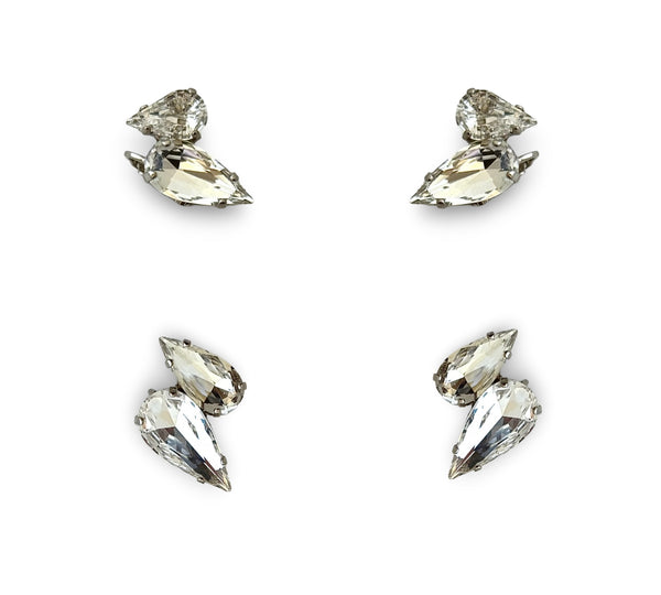 SERAPHIM TWIN TEARDROP EAR CUFF SET