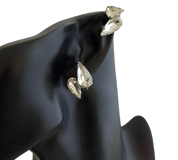 SERAPHIM TWIN TEARDROP EAR CUFF SET