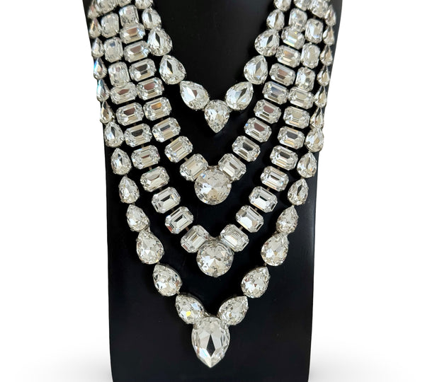Dynasty Étoile - Titanide Chandelier Crystal Necklace
