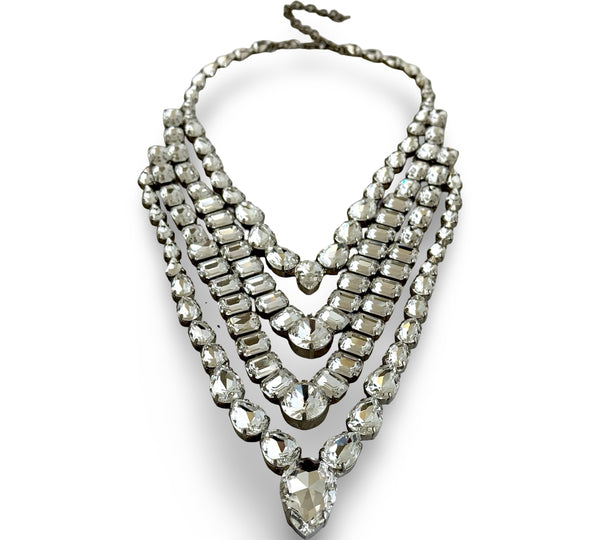 Dynasty Étoile - Titanide Chandelier Crystal Necklace