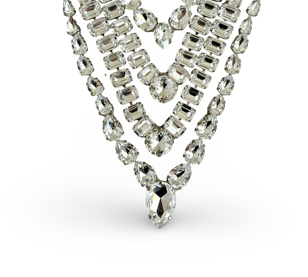 Dynasty Étoile - Titanide Chandelier Crystal Necklace