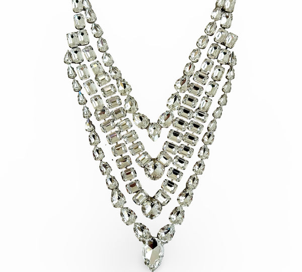 Dynasty Étoile - Titanide Chandelier Crystal Necklace