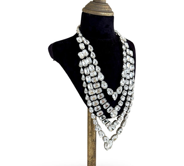 Dynasty Étoile - Titanide Chandelier Crystal Necklace