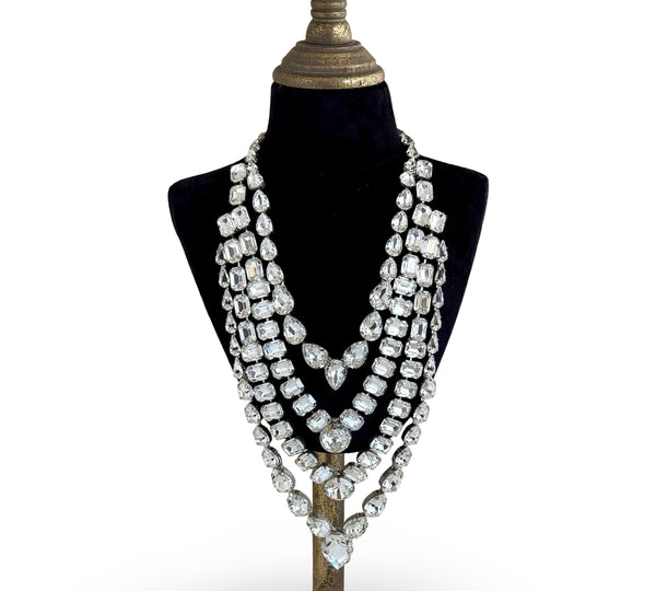 Dynasty Étoile - Titanide Chandelier Crystal Necklace