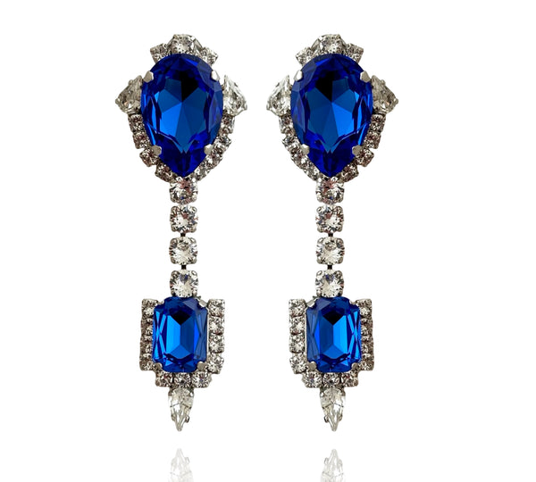 DYNASTY OSCAR SAPPHIRE EARRINGS