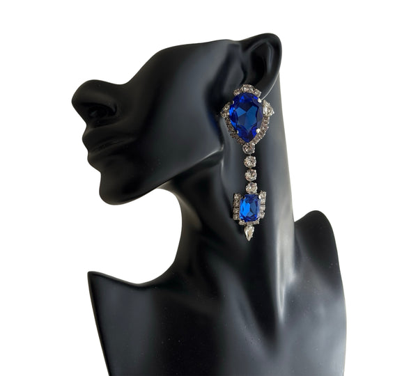 DYNASTY OSCAR SAPPHIRE EARRINGS