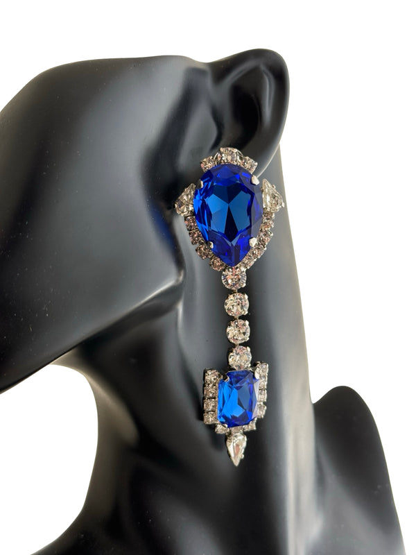 DYNASTY OSCAR SAPPHIRE EARRINGS