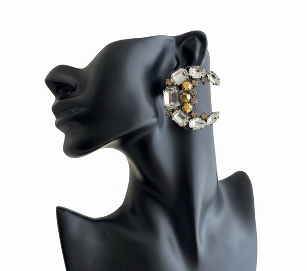 LUNAR DYNASTY - CRESCENT MOON EARRINGS