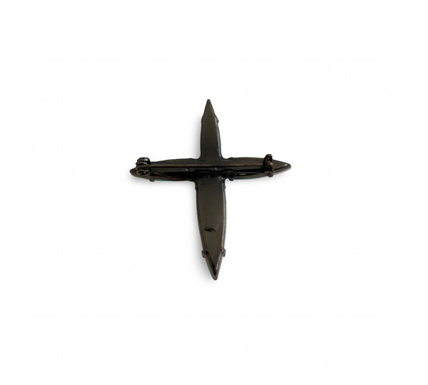 BROOCH DYNASTY TITAN CROSS PIN
