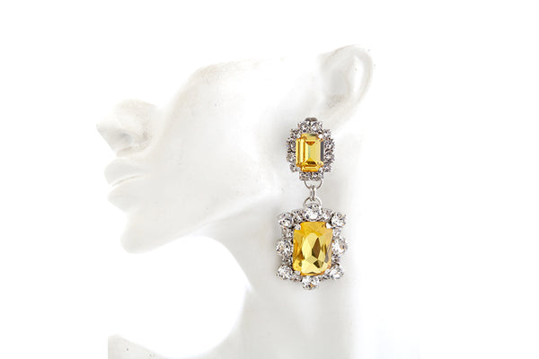 Dynasty Angelina Citrine Earrings
