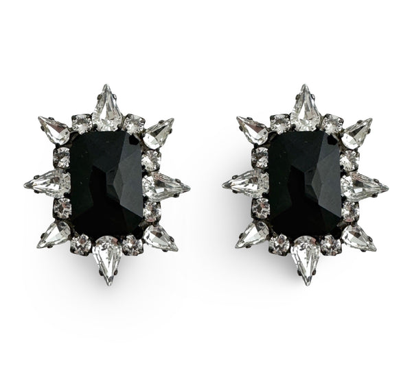Dynasty Celeste Jet Studs