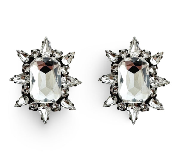 Dynasty Celeste Crystal Studs