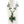 Load image into Gallery viewer, EMERALD CUBISM PENDANT NECKLACE - AGSS
