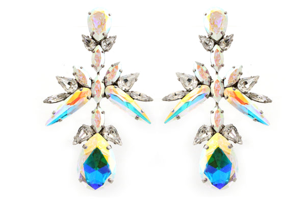 RAINBOW OPAL ARCHANGEL EARRINGS - AGSS