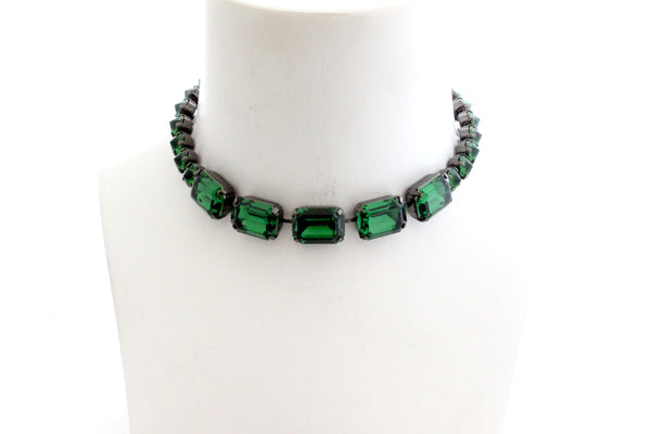 EMERALD OCTOGON CHOKER - AGSS