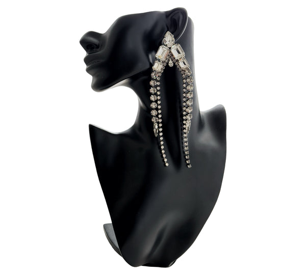 Tribalism Victoria Crystal Earrings