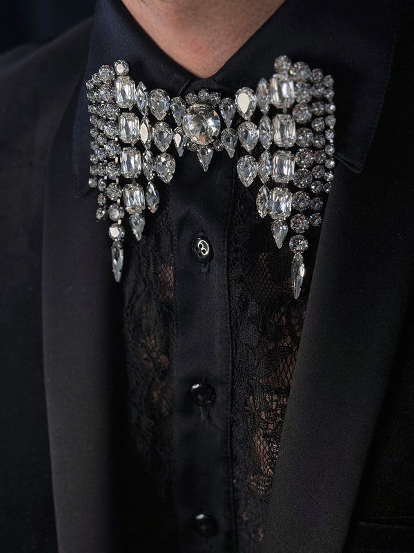RICHARD CRYSTAL BOW TIE