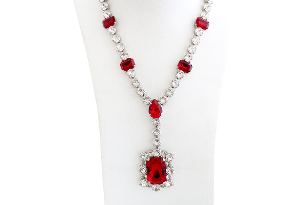Dynasty Diana Ruby Pendant Necklace