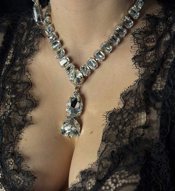 Dynasty Étoile - Stellar Crystal Drop Necklace