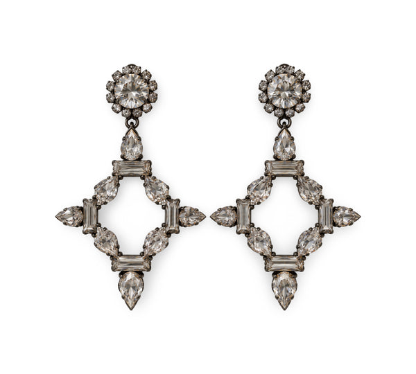 BAROQUE OPEN STAR EARRINGS - SS26OC
