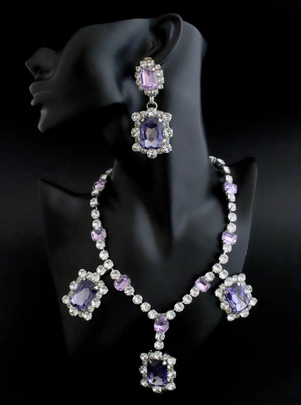 Dynasty Amelia Lilac Amethyst Pendant Necklace