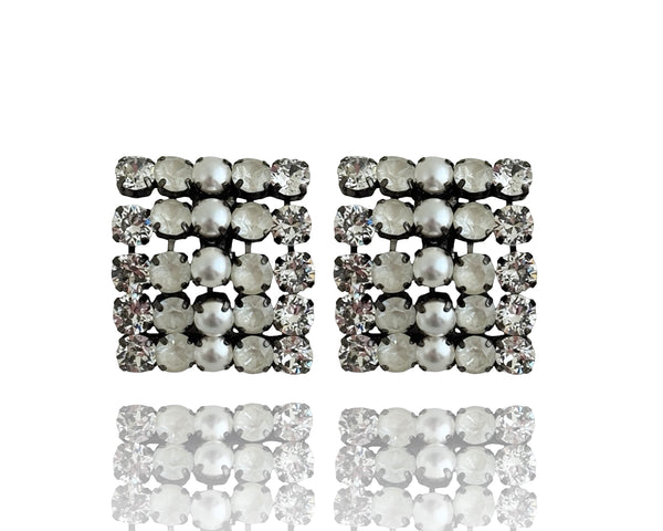 MIDNIGHT MUSE -  MONROE CRYSTAL STUDS