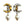 Load image into Gallery viewer, LUNAR DYNASTY - CRESCENT MOON PEARL DROP EARRINGS
