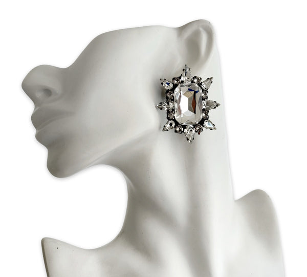 Dynasty Celeste Jet Studs
