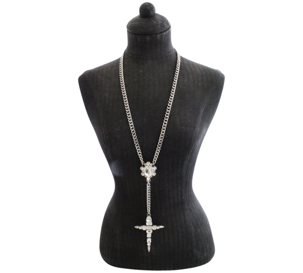 La Croix Dynasty Crystal Chain Crucifix Rosary