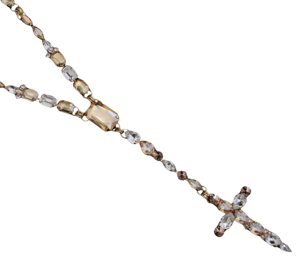 La Croix Dynasty Golden Dream Crucifix Rosary