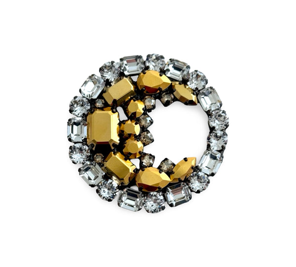 LUNAR DYNASTY - AURUM ECLIPSE BROOCH