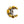 Load image into Gallery viewer, LUNAR DYNASTY - AURUM CRYSTAL CRESCENT RING
