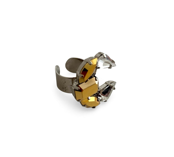LUNAR DYNASTY - DUO MINI CRESCENT RING SET