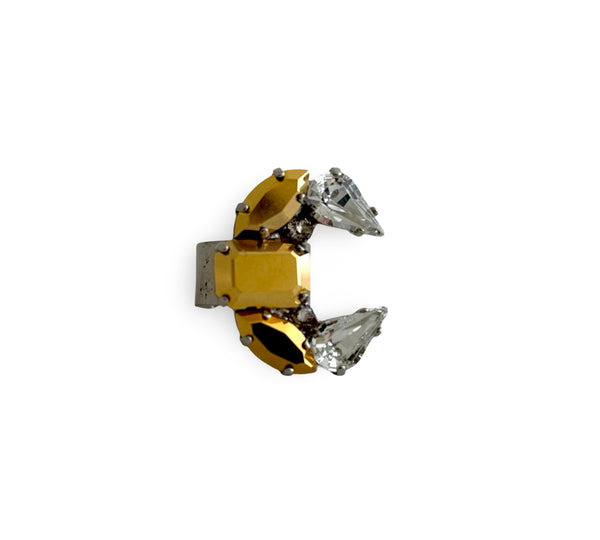 LUNAR DYNASTY - DUO MINI CRESCENT RING SET