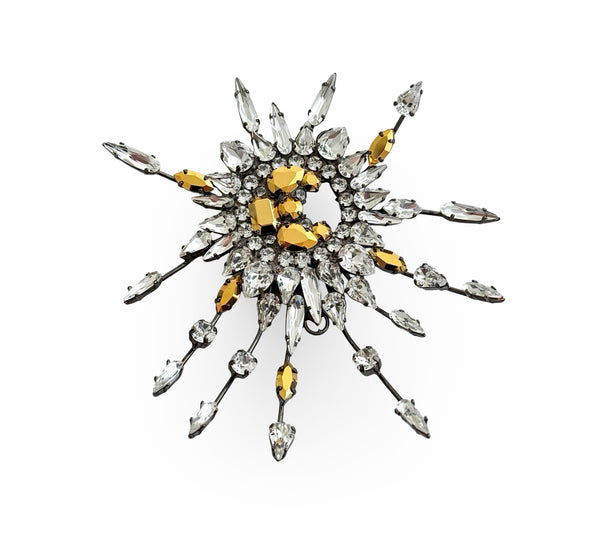 LUNAR DYNASTY - SOLUNAR MIDNIGHT BURST BROOCH/HAND PIECE