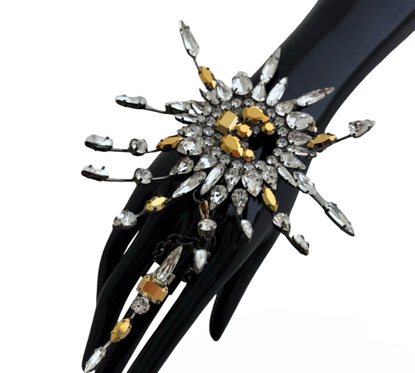 LUNAR DYNASTY - SOLUNAR MIDNIGHT BURST BROOCH/HAND PIECE