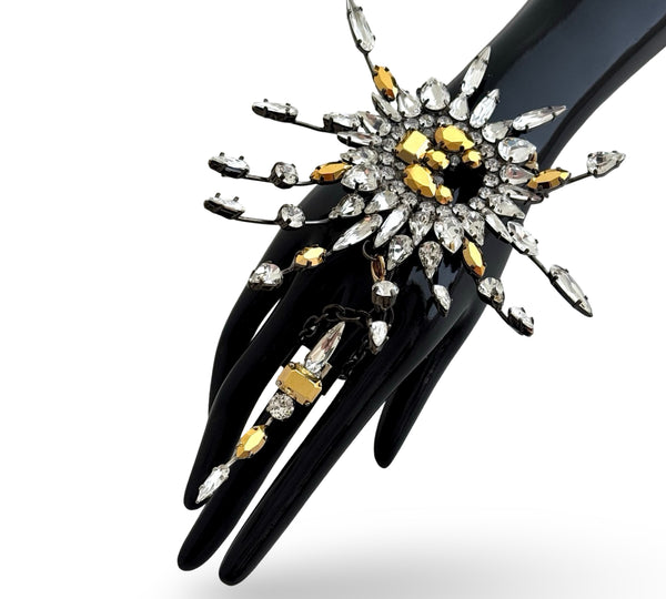 LUNAR DYNASTY - SOLUNAR MIDNIGHT BURST BROOCH/HAND PIECE