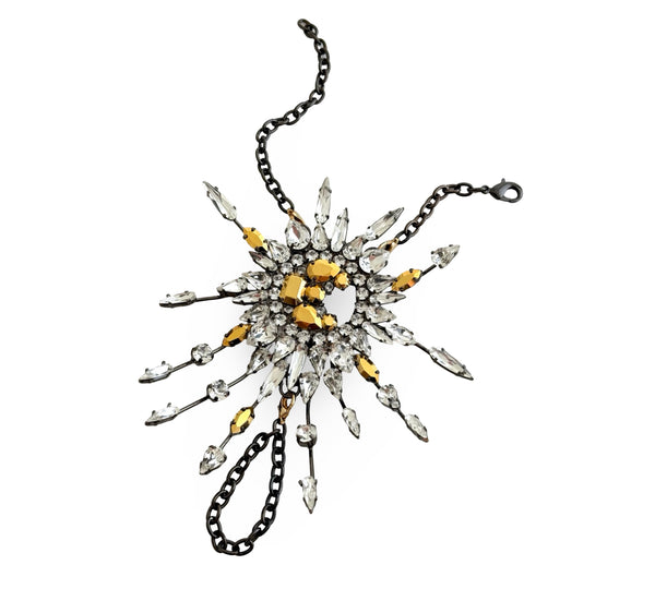 LUNAR DYNASTY - SOLUNAR MIDNIGHT BURST BROOCH/HAND PIECE