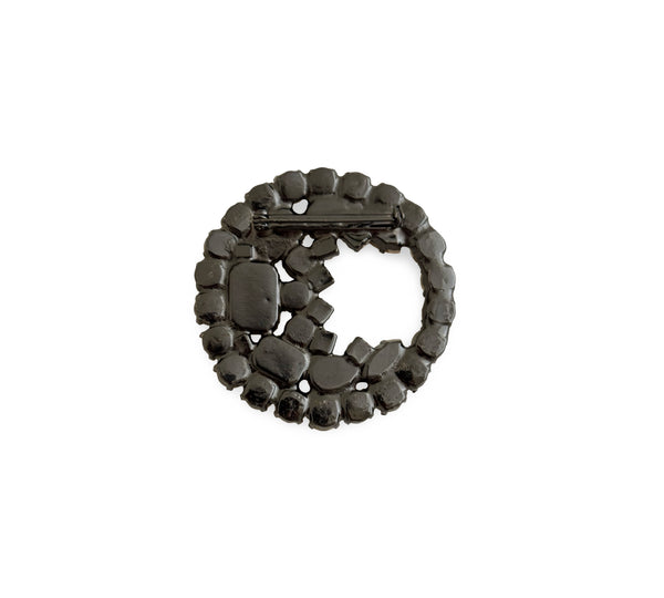 LUNAR DYNASTY - AURUM CHAMPAGNE ECLIPSE BROOCH