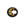 Load image into Gallery viewer, LUNAR DYNASTY - AURUM NOIR ECLIPSE BROOCH
