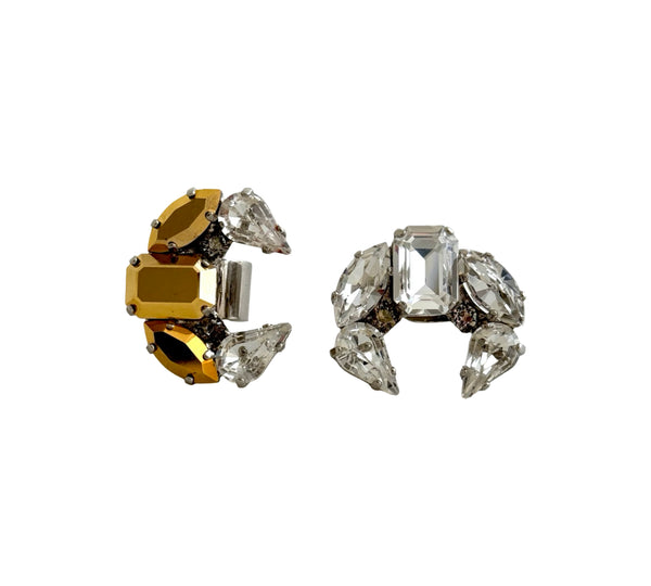 LUNAR DYNASTY - DUO MINI CRESCENT RING SET