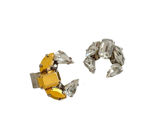 LUNAR DYNASTY - DUO MINI CRESCENT RING SET
