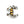 Load image into Gallery viewer, LUNAR DYNASTY - CRYSTAL CRESCENT MOON BROOCH
