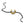 Load image into Gallery viewer, LUNAR DYNASTY - GOLD CRESCENT MOON NOIR CHOKER
