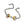 Load image into Gallery viewer, LUNAR DYNASTY - DOUBLE CRESCENT MOON MINI CHOKER
