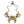Load image into Gallery viewer, LUNAR DYNASTY - TRINITY CRESCENT MOON NECKLACE

